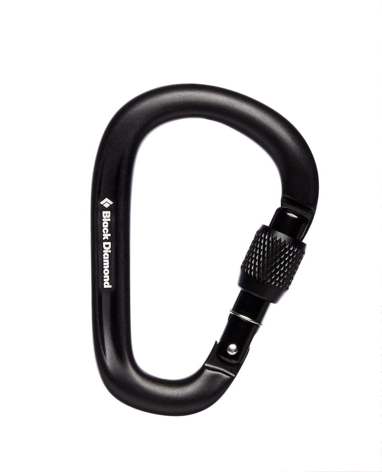 Black Diamond Pearlock Screwgate - Black - Alpingaraget