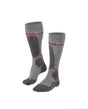 FALKE SK4 Advanced Compression Light Men Skiing Knee-high socks - Light Grey - Alpingaraget