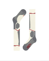 FALKE SK4 Advanced Compression Light Women Skiing Knee-high socks - Off-White - Alpingaraget