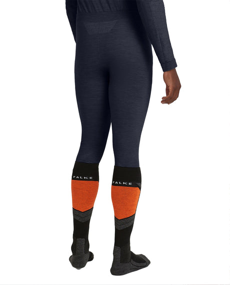 FALKE Men Tights Wool-Tech - Space Blue - Alpingaraget