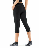 FALKE Women 3/4 Tights Wool-Tech Light - Black - Alpingaraget