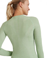 FALKE Women WT Longsleeve - Quiet Green - Alpingaraget