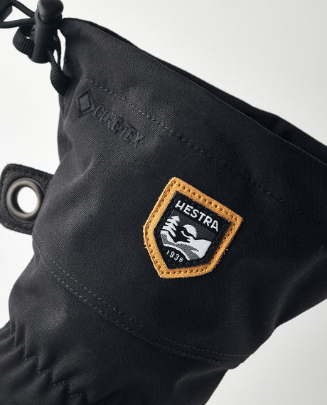 Hestra Army Leather Gore - Tex 5 Finger - Black/Black - Handskar - Alpingaraget