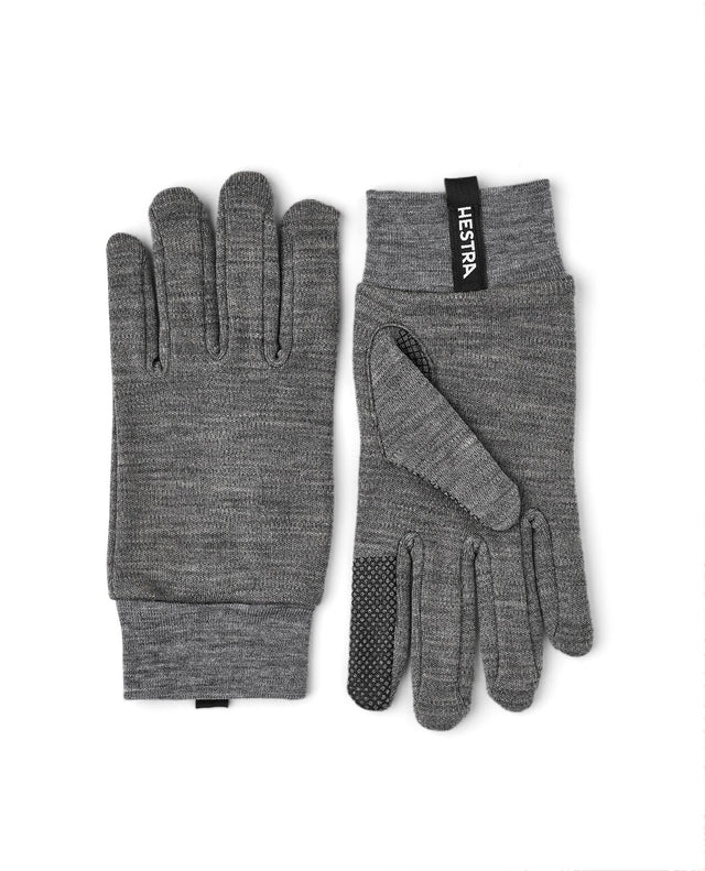 Hestra Merino Touch Point 5 Finger - Grey - Alpingaraget