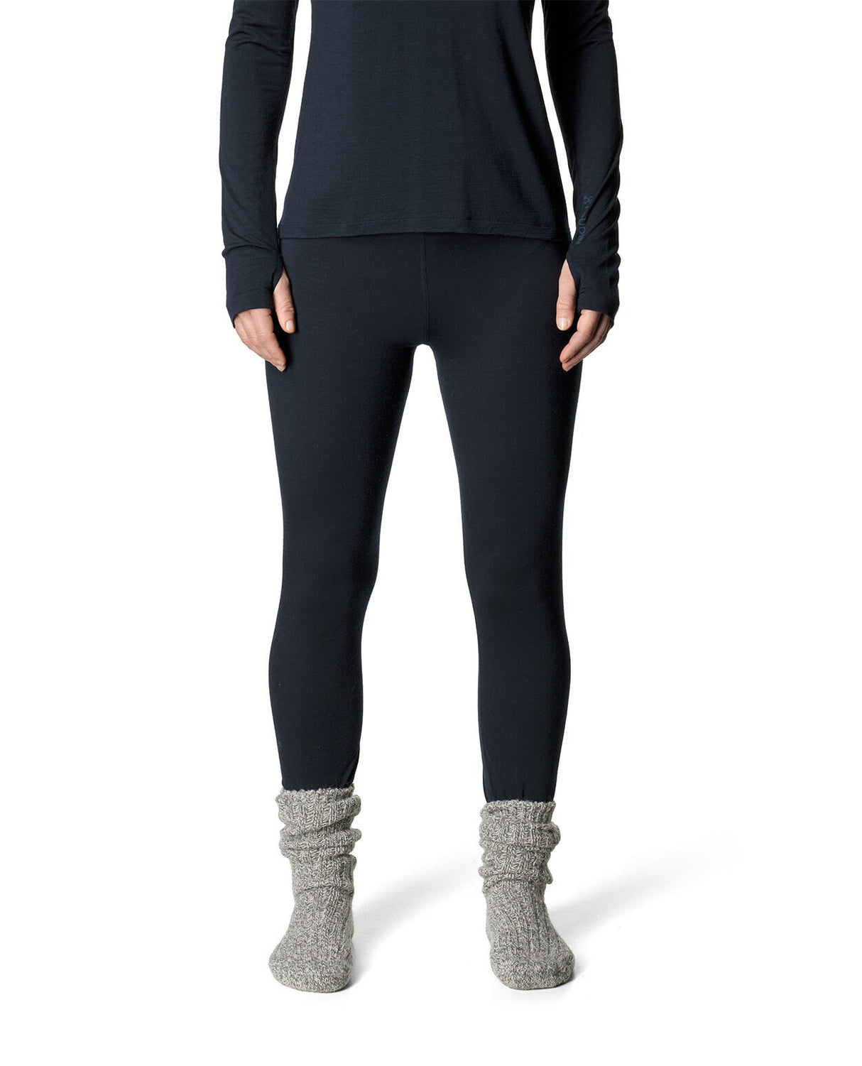 Houdini W Desoli Light Tights - Blue Illusion - Alpingaraget