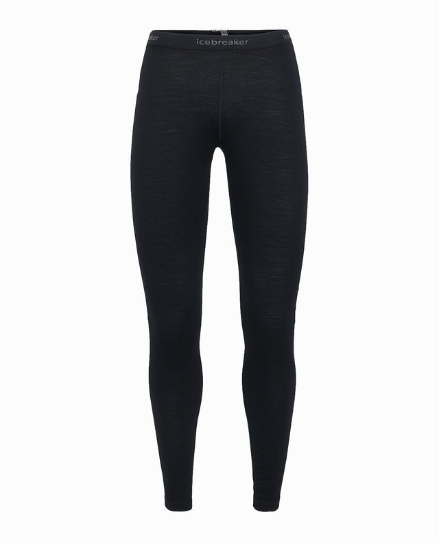 Icebreaker Women Merino 200 Oasis Leggings - Black - Alpingaraget