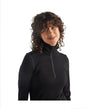 Icebreaker Women Merino 260 Tech LS Half Zip - Black - Alpingaraget
