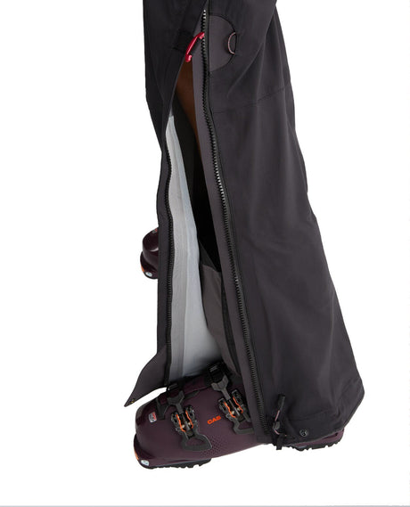 Klättermusen Women Skade 2.0 Salopette - Black - Skidbyxor - Alpingaraget