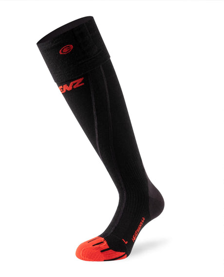 Lenz Heat Sock 6.1 Toe Cap Compression - Black - Alpingaraget