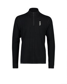 Mons Royale Men Cascade Merino Flex 1/4 Zip - Black - Alpingaraget