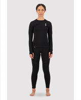 Mons Royale Women Cascade Merino Flex Legging - Black - Alpingaraget