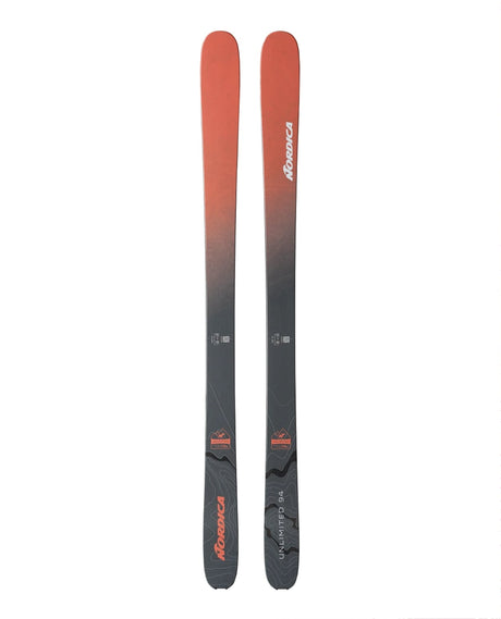 Nordica Unlimited 94 - Röd/Grå 25/26 - Allmountainskidor - Alpingaraget