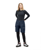 Norröna women falketind thermo40 shorts - Indigo Night Blue - Alpingaraget