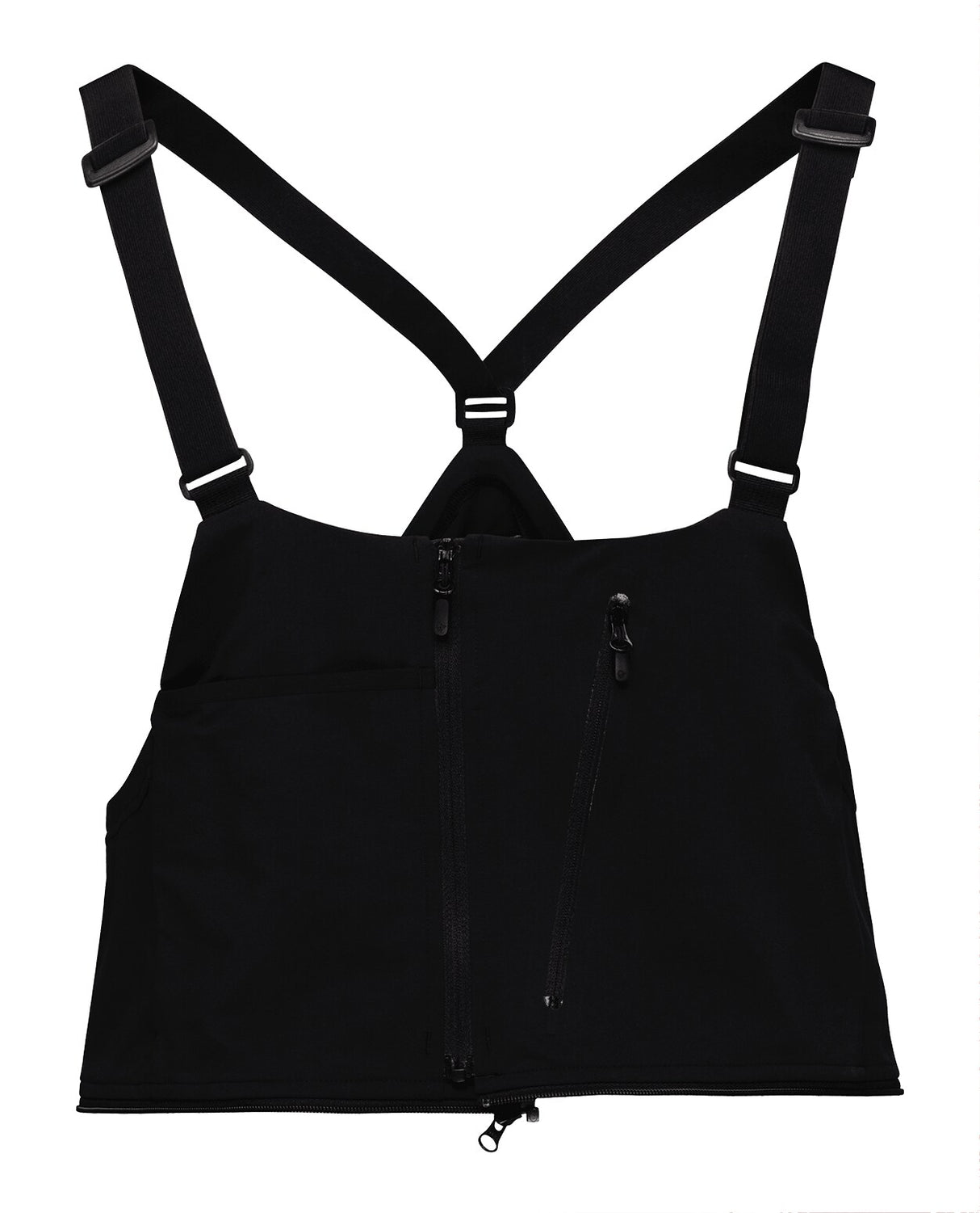 Norröna Men Accessories Flex1 Ski/Snowboard Zip - in Bib – Caviar Black - Alpingaraget