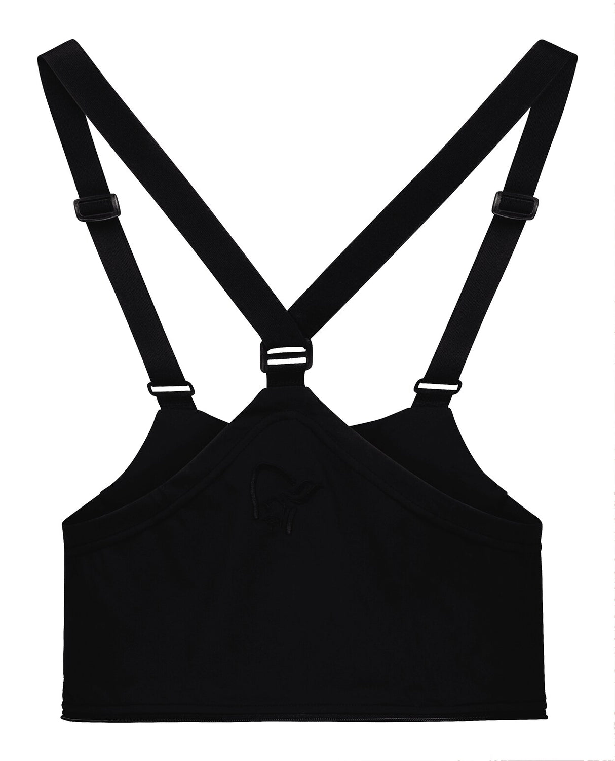 Norröna Men Accessories Flex1 Ski/Snowboard Zip - in Bib – Caviar Black - Alpingaraget