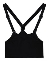 Norröna Men Accessories Flex1 Ski/Snowboard Zip - in Bib – Caviar Black - Alpingaraget