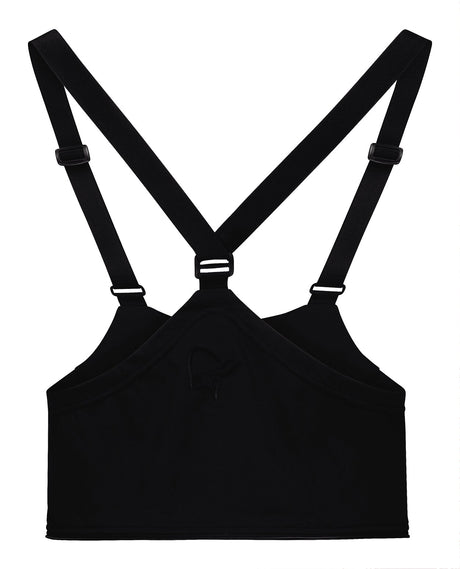 Norröna Men Accessories Flex1 Ski/Snowboard Zip - in Bib – Caviar Black - Alpingaraget