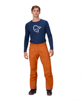 Norröna Men Lyngen Gore-Tex Pants - Gold Flame - Alpingaraget