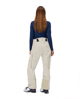 Norröna Women Lofoten Gore-Tex Pants - Oatmeal - Alpingaraget