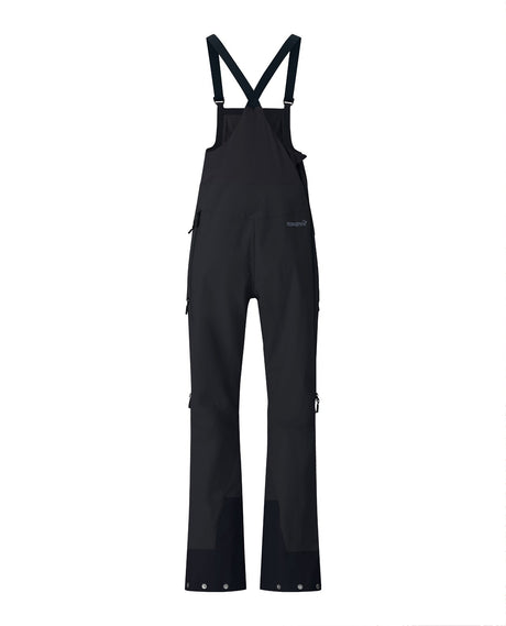 Norröna Women Møre Flex1 Bib - Caviar Black - Alpingaraget
