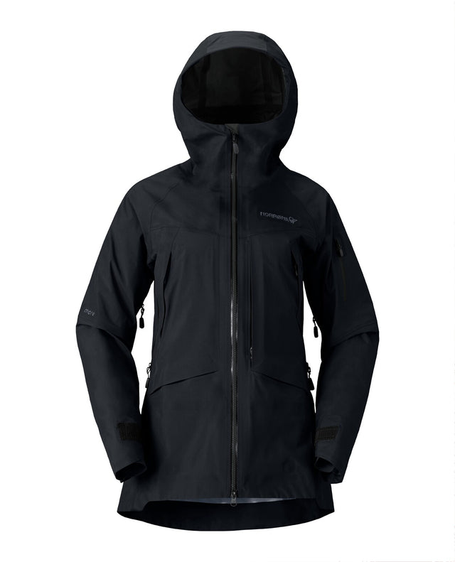 Norrøna Women Møre Gore-Tex Jacket – Caviar Black  Alpingaraget