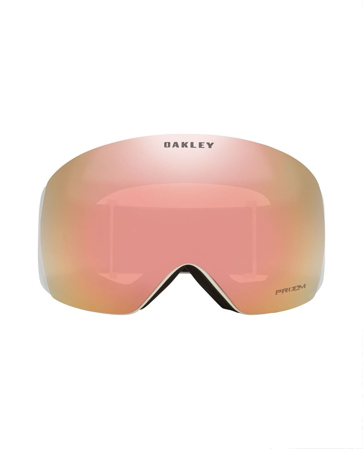 Oakley Flight Deck L - Matte White/Prizm Snow Rose Gold Iridium - Alpingaraget
