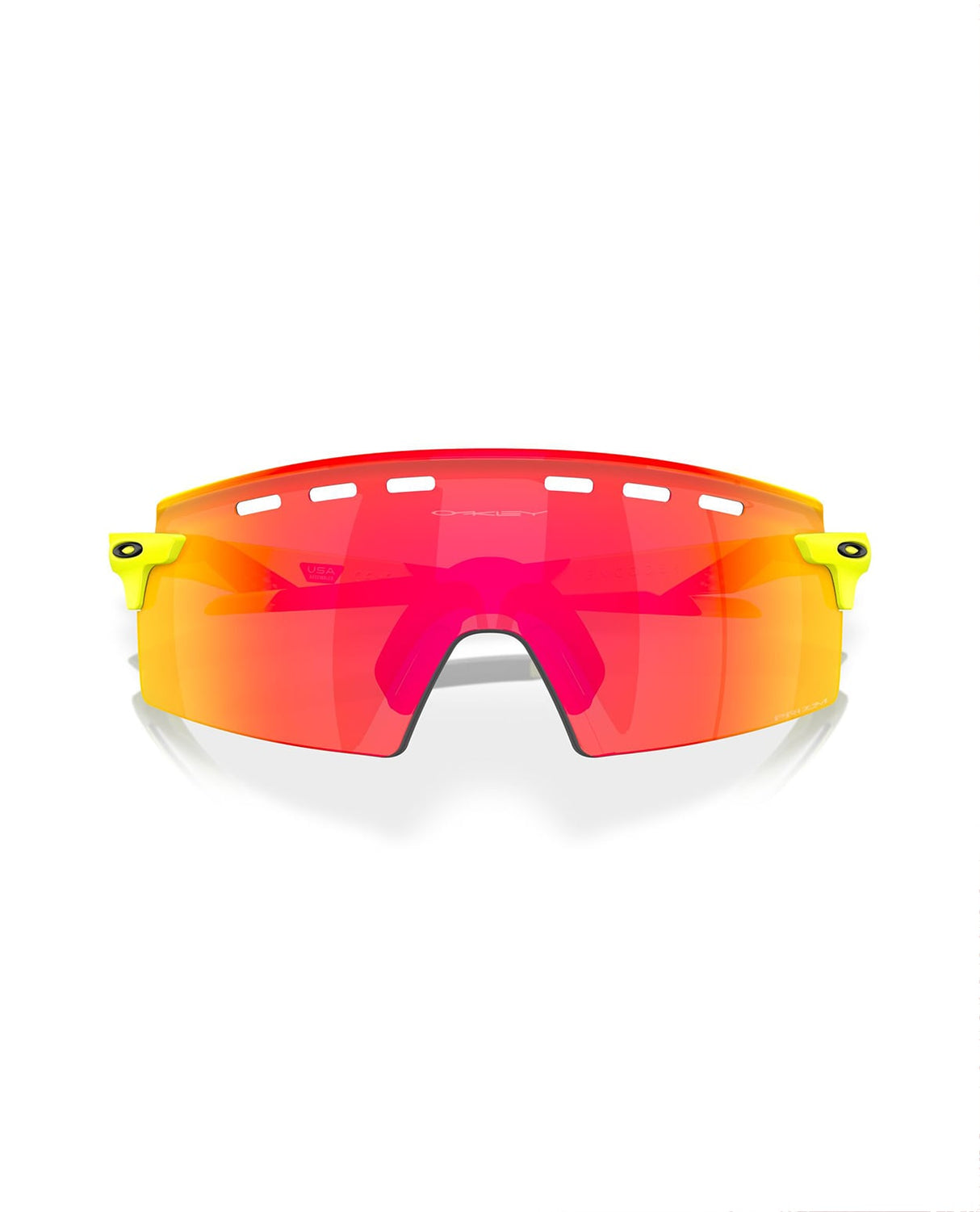 Oakley Encoder Strike Vented - Matte Tennisball Yellow Celeste Neuron/Prizm Ruby - Alpingaraget