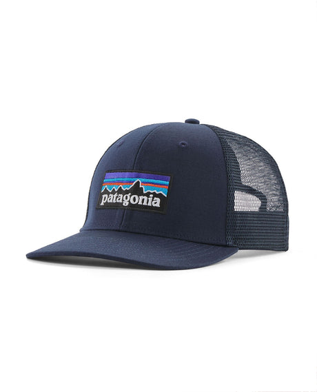 Patagonia P-6 Logo Trucker Hat - New Navy - Alpingaraget