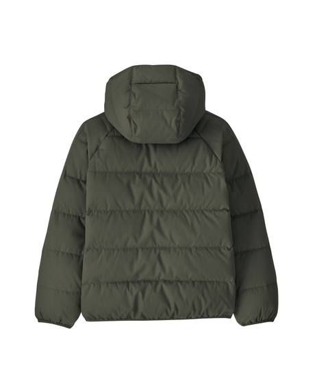 Patagonia Junior Cotton Down Jacket - Basin Green  Alpingaraget