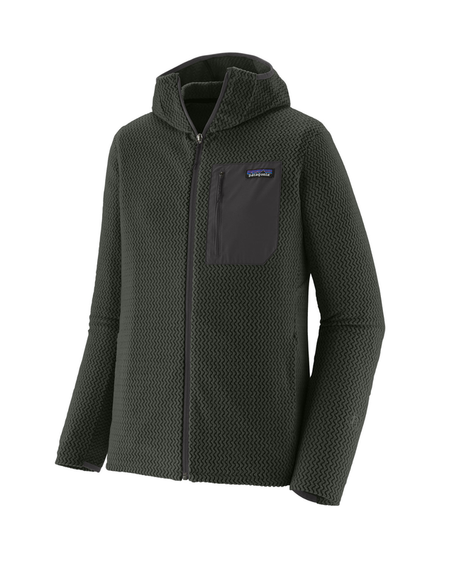 Patagonia Men R1 Air Full-Zip Hoody - Old Growth Green  Alpingaraget