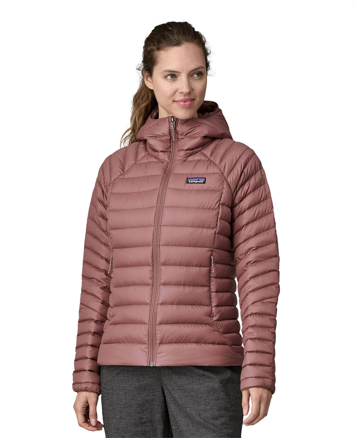 Patagonia Women Down Sweater Hoody - Dulse Mauve - Alpingaraget