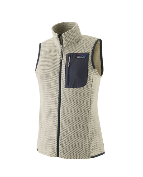 Patagonia Women R1 Air Vest - Wool White  Alpingaraget