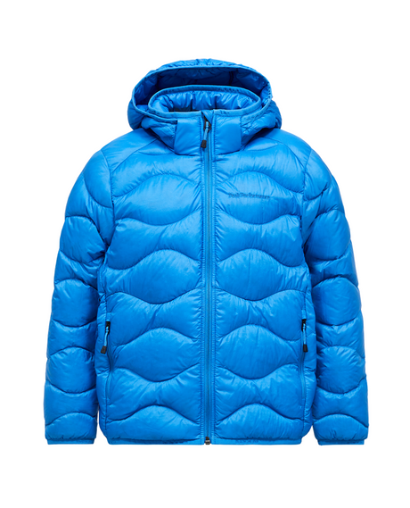 Peak Performance Junior Helium Down Hood Jacket - Azure Ascent  Alpingaraget