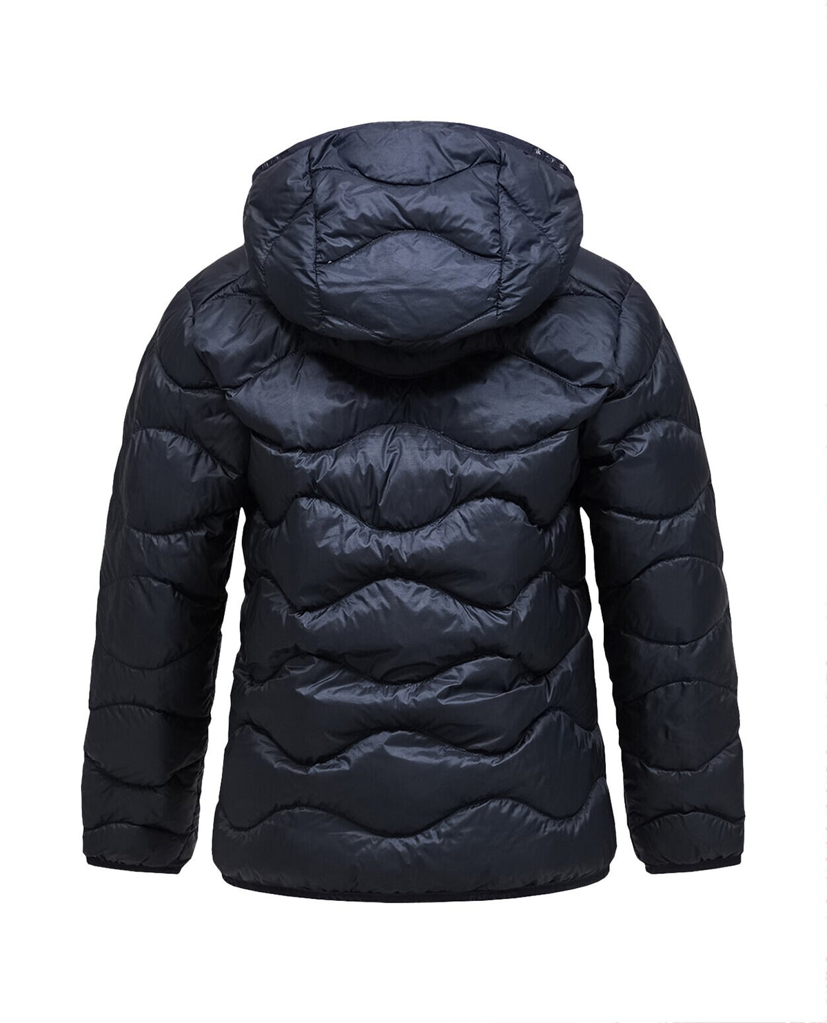 Peak Performance Junior Helium Down Hood Jacket - Black - Alpingaraget