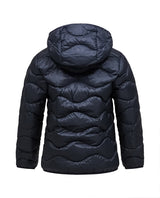 Peak Performance Junior Helium Down Hood Jacket - Black - Alpingaraget