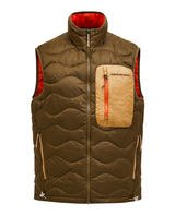 Peak Performance Men Helium Utility Down Vest - Meadow Moss / Sierra Sand  Alpingaraget