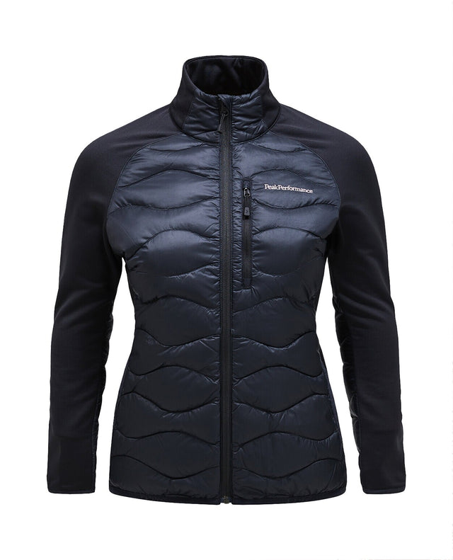 Peak Performance Women Helium Down Hybrid Jacket - Black - Alpingaraget