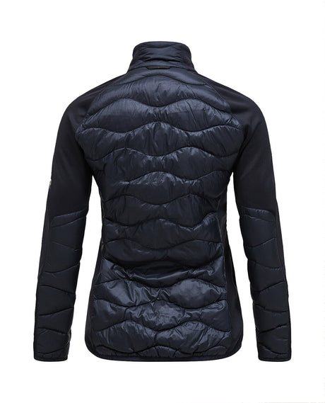 Peak Performance Women Helium Down Hybrid Jacket - Black - Alpingaraget