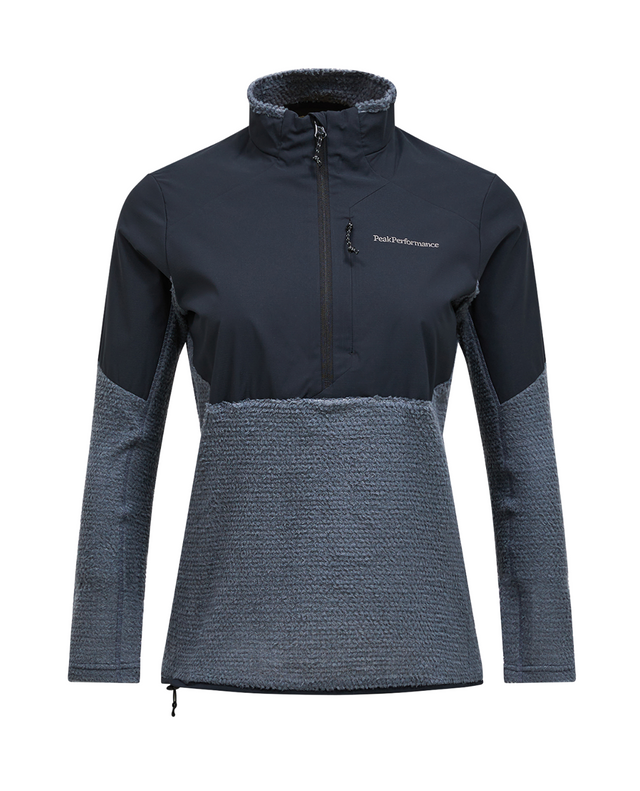 Peak Performance Women Freelight Alpha Half Zip - Mountain Mist  Alpingaraget