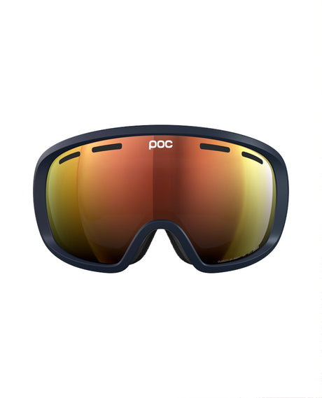 POC Fovea - Apatite Navy/Partly Sunny Orange  Alpingaraget