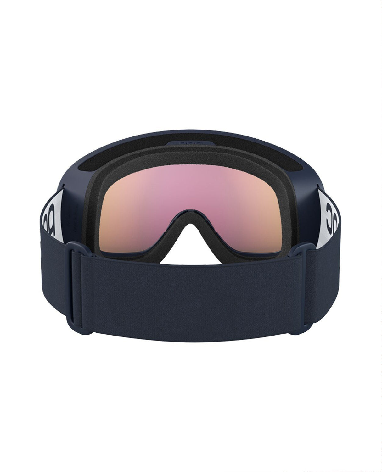 POC Fovea Mid - Apatite Navy/Partly Sunny Orange - Goggles - Alpingaraget