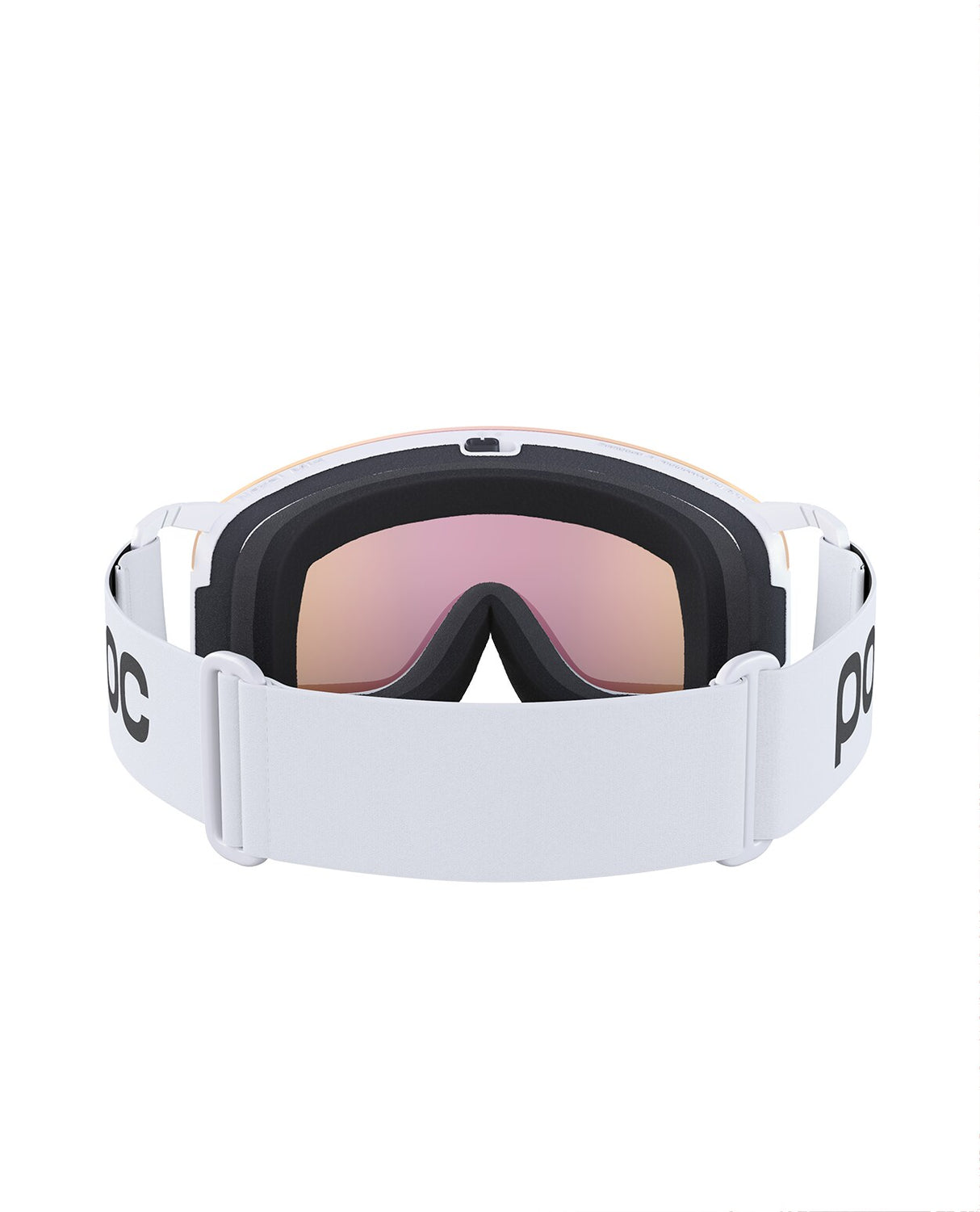 POC Nexal Mid - Hydrogen White/Partly Sunny Orange 