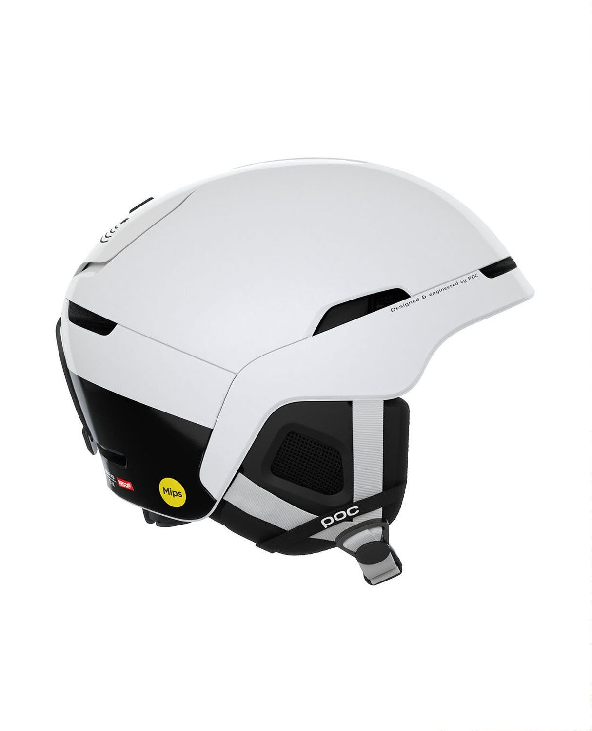 POC Obex BC Mips - Hydrogen White - Hjälmar - Alpingaraget