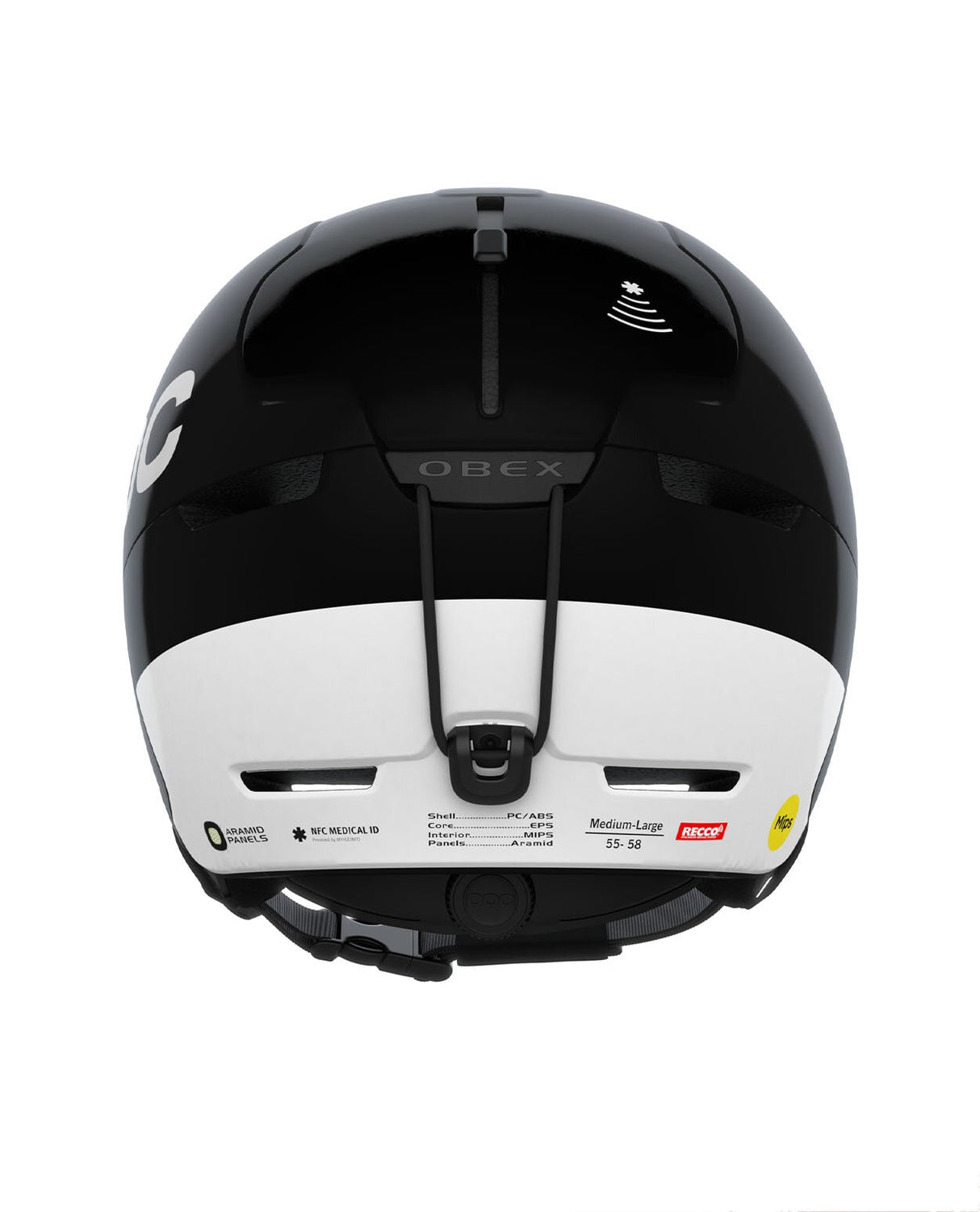 POC Obex BC Mips - Uranium Black - Alpingaraget