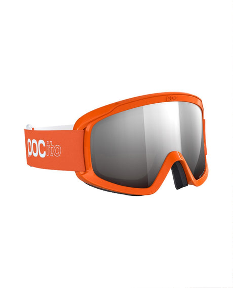 POC POCito Opsin - Fluorescent Orange/Partly Sunny Silver - Juniorgoggles - Alpingaraget