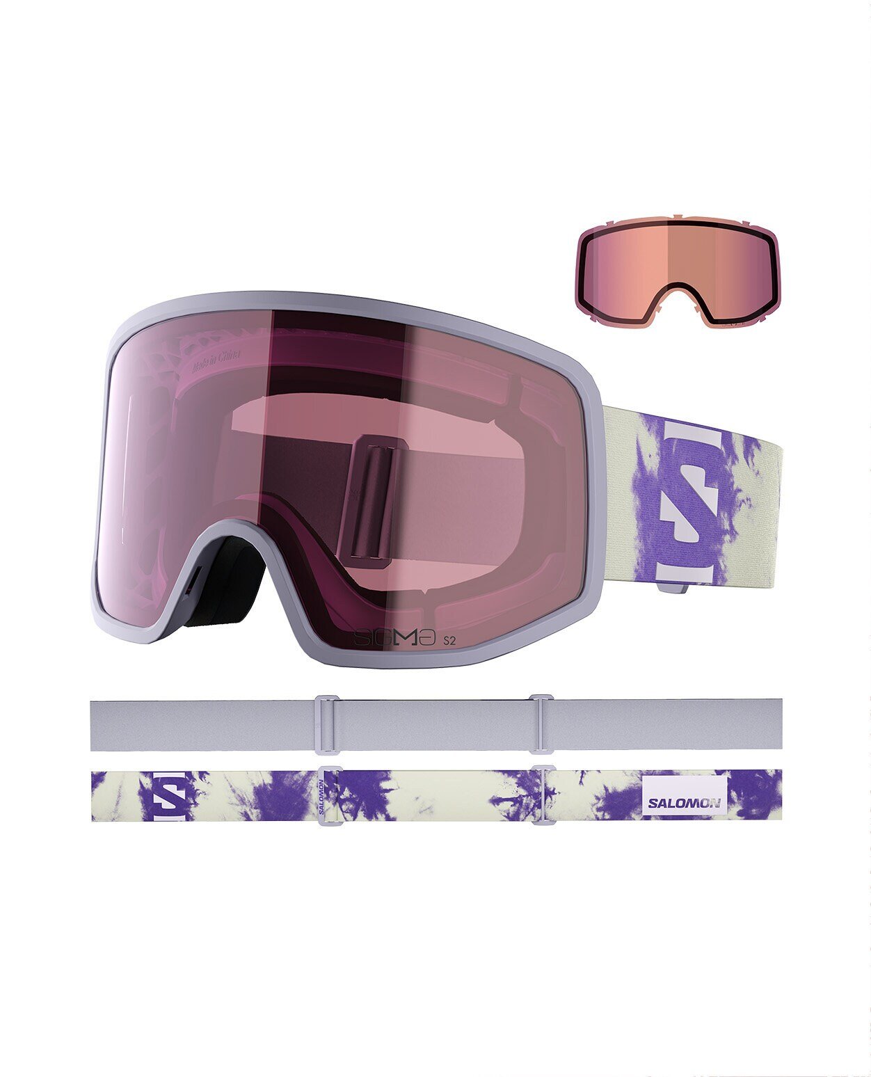 Salomon Sentry Pro S Sigma Skidglasögon Lila | Alpingaraget
