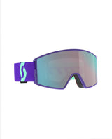 Scott React - Deep Purple/Enhancer Aqua Chrome +extra lins - Alpingaraget