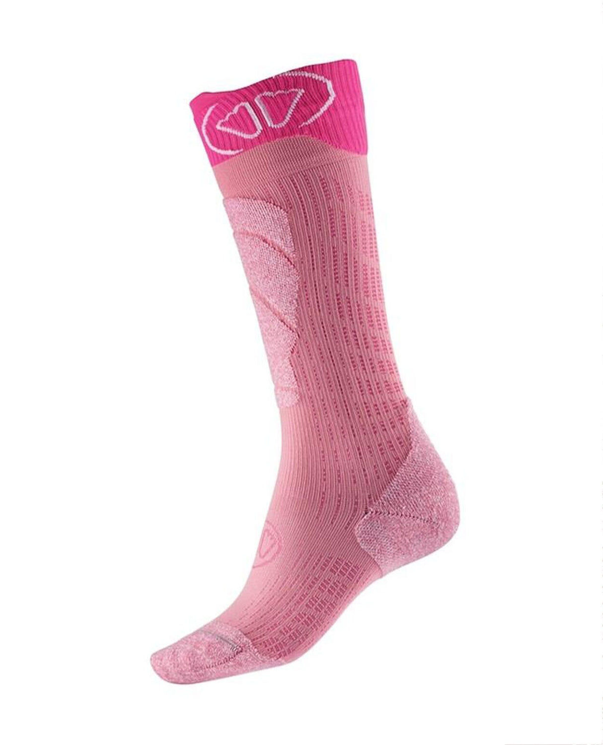 Sidas Junior Ski Merino Socks - Rosa - Alpingaraget