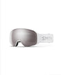 Smith 4D Mag S - White Chunky Knit/Chromapop Sun Platinum Mirror + Extra Lins  Alpingaraget