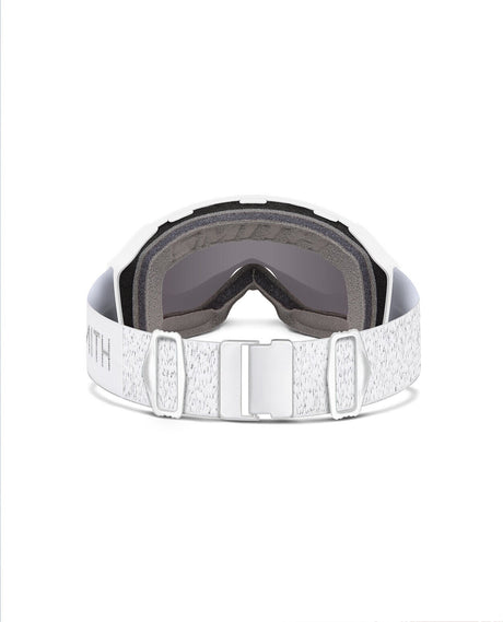 Smith 4D Mag S - White Chunky Knit | Chromapop Sun Platinum Mirror + Extra Lins - Goggles - Alpingaraget
